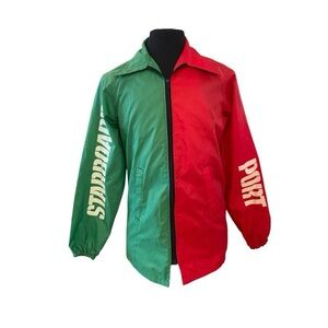 Pla-Jac By Dunbrooke Vintage Nautical Boating Windbreaker Jacket